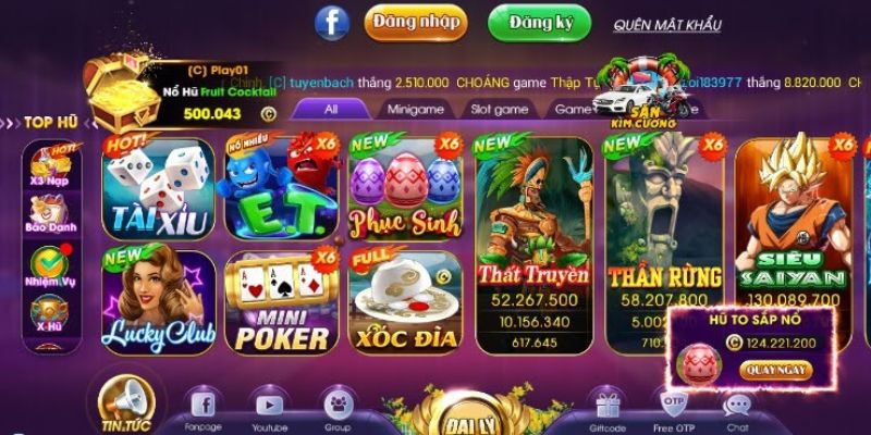 Choáng Club (Choang Club) – CỔNG GAME UY TÍN 2025 7 Kho sản phẩm cổng game độc đáo và đa dạng